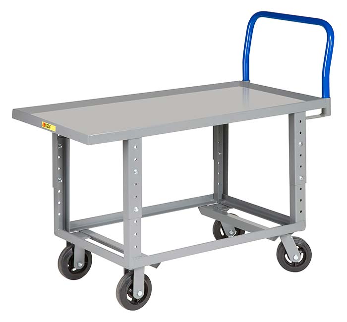 adjustable height platform truck